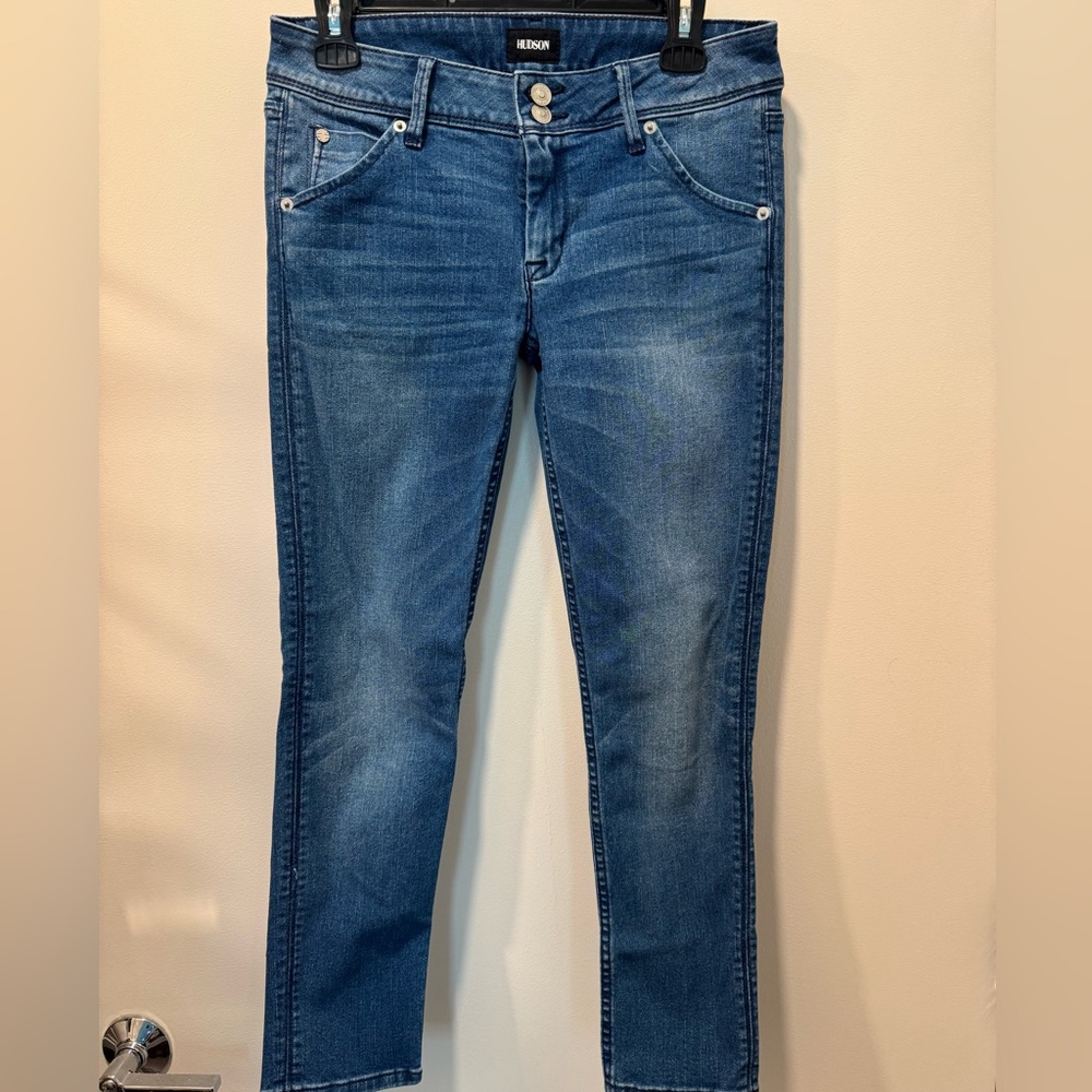 HUSDON Women Jeans in Size US 27 Skinny Crop